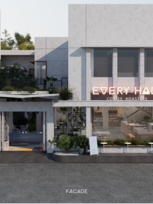 Thi công Coffee Every Half Quận 1