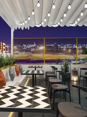 Thi công quán cafe sân bay 𝗥𝗼𝗼𝗳𝘁𝗼𝗽 𝗛𝗲𝗟𝗶 𝗖𝗼𝗳𝗳𝗲𝗲