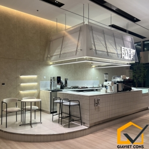 Thi công Every Half Coffee Hallmark